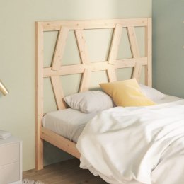  Wezgłowie łóżka, 81x4x100 cm, lite drewno sosnowe Lumarko!