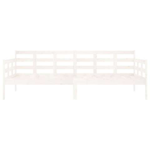  Łóżko dzienne, białe, lite drewno sosnowe, 90x200 cm Lumarko!