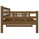  Łóżko dzienne, miodowy brąz, drewno sosnowe, 90x200 cm Lumarko!