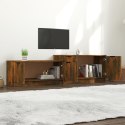  Szafka pod telewizor, przydymiony dąb, 158,5x36x45 cm Lumarko!