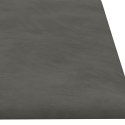  Panele ścienne, 12 szt, ciemnoszare, 60x15 cm, aksamit, 1,08 m² Lumarko!