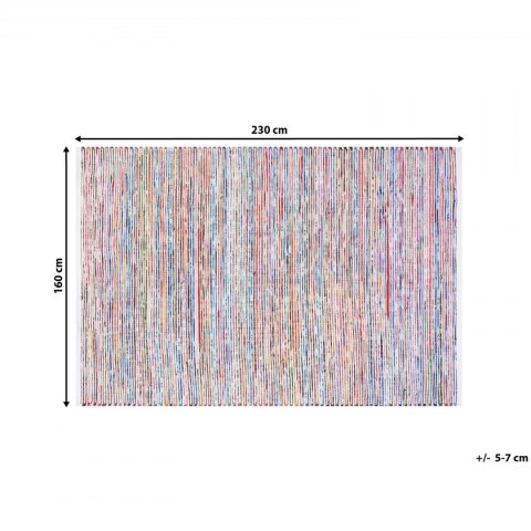  Dywan 160 x 230 cm wielokolorowy BARTIN