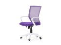  Krzesło biurowe regulowane fioletowe RELIEF Lumarko!