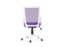  Krzesło biurowe regulowane fioletowe RELIEF Lumarko!