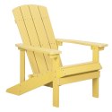  Krzesło ogrodowe żółte ADIRONDACK Lumarko!
