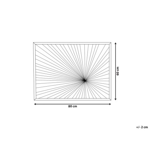  Drewniana Dekoracja Ścienna Merida