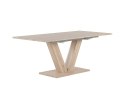  Stół do jadalni rozkładany 140/180 x 90 cm jasne drewno LIXA Lumarko!
