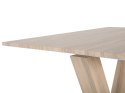  Stół do jadalni rozkładany 140/180 x 90 cm jasne drewno LIXA Lumarko!