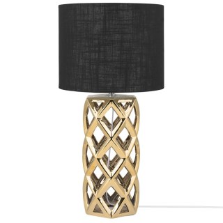  Lampka Nocna Ceramiczna Złota Selja