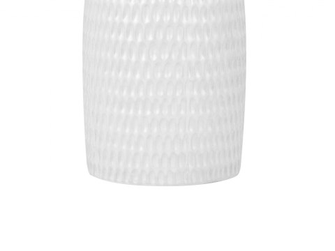 Wazon Dekoracyjny Ceramiczny Biały Linzi