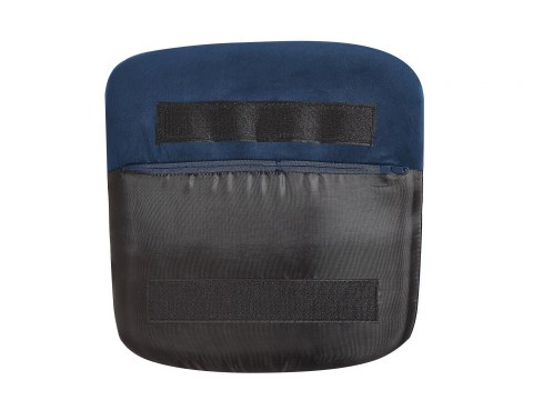  Fotel Bujany Welurowy Ciemnoniebieski Liarum