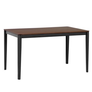  Stół Do Jadalni 135 X 80 Cm Ciemne Drewno Cedar