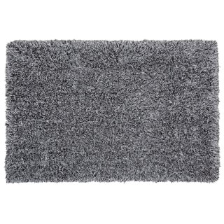  Dywan Shaggy 200 X 300 Cm Czarno-biały Cide