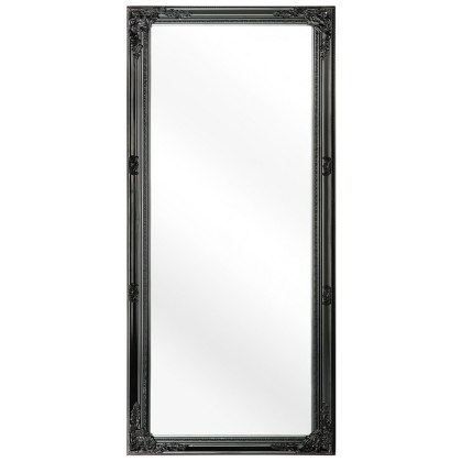  Lustro ścienne 50 x 130 cm czarne FOUGERES