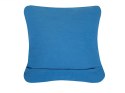  Bawełniana poduszka dekoracyjna makrama 45 x 45 cm niebieska KARATAS Lumarko!