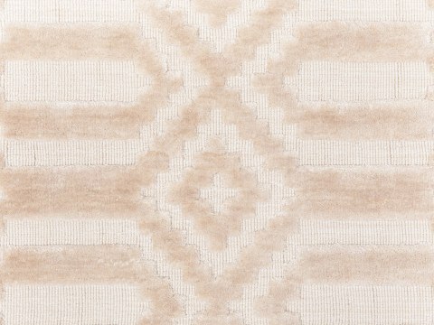  Dywan wiskozowy 140 x 200 cm beżowy ADATEPE