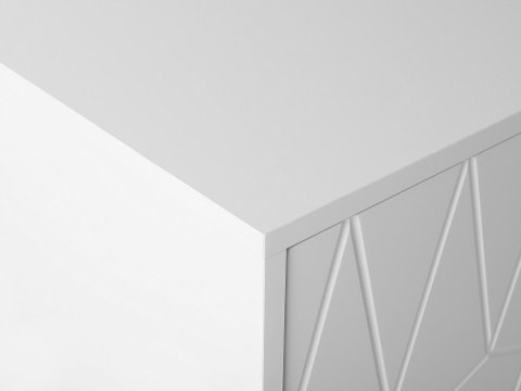  Szafka dwudrzwiowa biała ADANTE