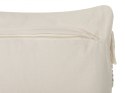  Bawełniana poduszka dekoracyjna z frędzlami 45 x 45 cm beżowa THONDI Lumarko!