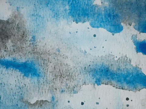  Dywan 140 X 200 Cm Niebiesko-szary Bozat