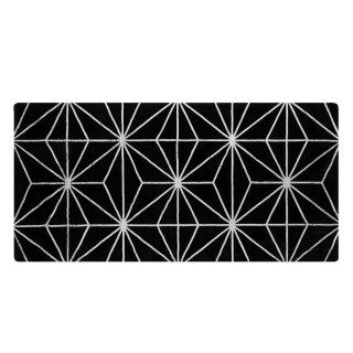  Dywan Z Wiskozy 80 X 150 Cm Czarny Sibel