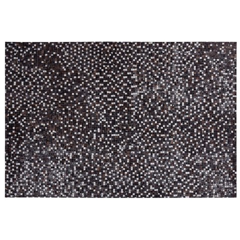  Dywan patchwork skórzany 160 x 230 cm brązowy AKKESE Lumarko!