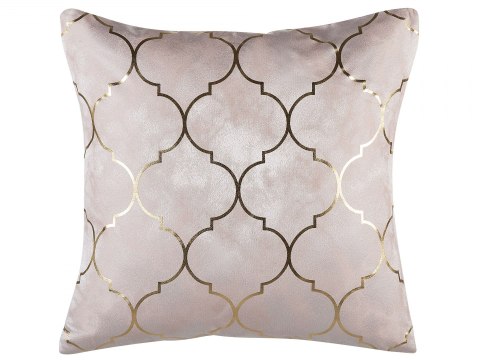  2 Poduszki Dekoracyjne W Marokańską Koniczynę 45 X 45 Cm Różowe Alyssum