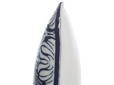  2 poduszki dekoracyjne w ornamenty 45 x 45 cm niebieskie NEMESIA