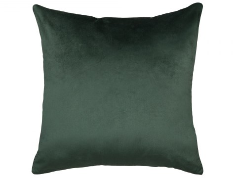  2 welurowe poduszki dekoracyjne w liście 45 x 45 cm zielone MISTLETOE