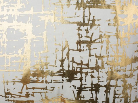  2 poduszki dekoracyjne w geometryczny wzór 45 x 45 cm złote GARDENIA