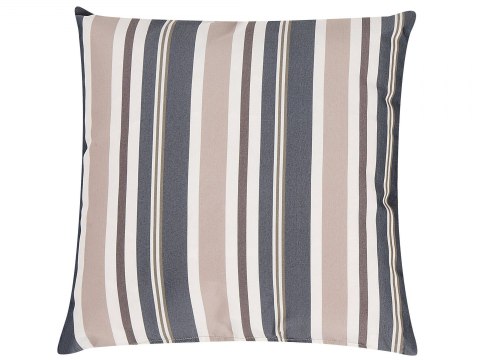  2 Poduszki Ogrodowe W Paski 40 X 40 Cm Niebiesko-beżowe Kastos