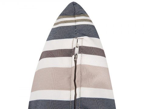  2 Poduszki Ogrodowe W Paski 40 X 40 Cm Niebiesko-beżowe Kastos