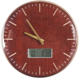  Zegar Ścienny Ø 43 Cm Brązowo-złoty Brugg