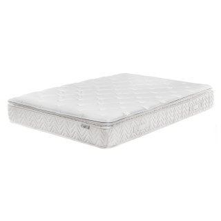  Materac Kieszeniowy Memory Foam Zdejmowny Pokrowiec 140 X 200 Cm Średnio Twardy Luxus