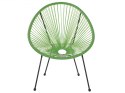  Krzesło Z Technorattanu Zielone Acapulco Ii Lumarko!