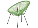  Krzesło Z Technorattanu Zielone Acapulco Ii Lumarko!