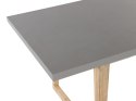  Stół ogrodowy betonowy 180 x 90 cm szary ORIA Lumarko!