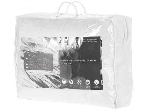  Kołdra Puchowa Bardzo Ciepła 155 X 220 Cm Haramosh