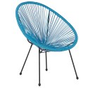  Krzesło Z Technorattanu Niebieskie Acapulco Ii Lumarko!