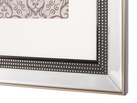  Multiramka na 5 zdjęć lustrzana srebrna DALABA