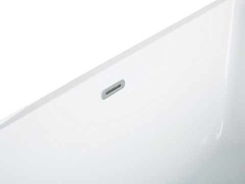  Wanna wolnostojąca 170 x 81 cm czerwona RIOS