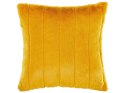  2 poduszki dekoracyjne włochacze 45 x 45 cm żółte PUMILA Lumarko!