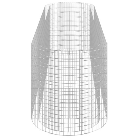  Podwyższona donica gabionowa galwanizowane żelazo 400x100x100cm Lumarko!