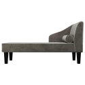  2-osobowa sofa, ciemnoszara, tapicerowana aksamitem Lumarko!
