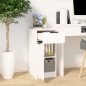  Szafka biurowa, biała, 33,5x50x75 cm, materiał drewnopochodny Lumarko!