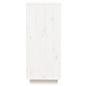  Szafka, biała, 110,5x35x80 cm, lite drewno sosnowe Lumarko!