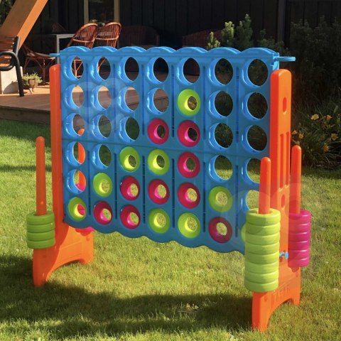  Gra Logicza Strategiczna Do Ogrodu Domu 4 Kółka W Linii Rzędzie Mega 4 In Line Lumarko!