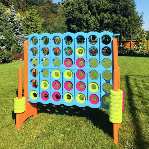  Gra Logicza Strategiczna Do Ogrodu Domu 4 Kółka W Linii Rzędzie Mega 4 In Line Lumarko!