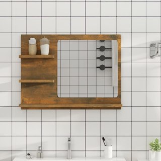  Lustro łazienkowe, przydymiony dąb, 60x10,5x45 cm Lumarko!