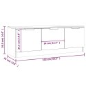  Szafka pod telewizor, szarość betonu, 102x35x36,5 cm Lumarko!