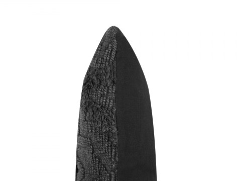  Bawełniana Poduszka Dekoracyjna Tłoczona 45 X 45 Cm Szara Paika